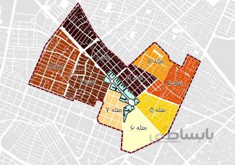 نمونه طرح ۳ و تحلیل فضای شهری بلوار قرنی مشهد محدوده بین چهارراه مطهری (میدان بار) تا میدان توحید مشهد(دروازه قوچان)