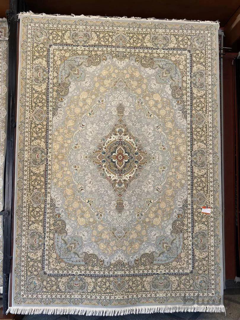 فرش ستاره کویر یزد 1500 شانه E 507 فیلی
