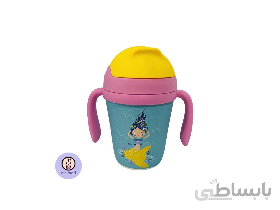 لیوان آبمیوه خوری بامبو کد 02