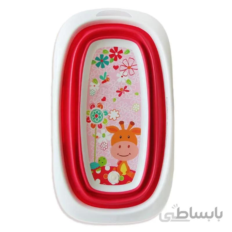 وان تاشو و آکاردئونی طرح زرافه قرمز Fitch baby