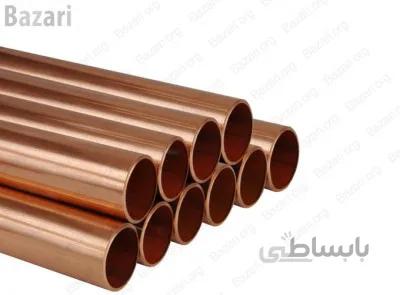 لوله مسی شاخه سایز 1/8-2 (ضخامت 1.6 میلیمتر)