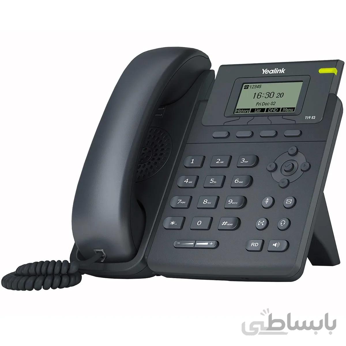 تلفن تحت شبکه یالینک مدل SIP T19 ا Yealink SIP T19 IP Phone