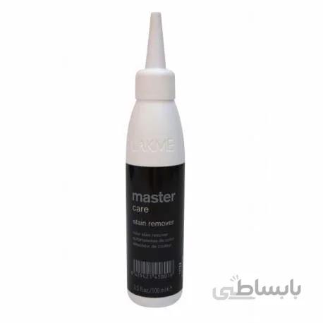 محلول پاک کننده رنگ از روی پوست لاکمه مدل master