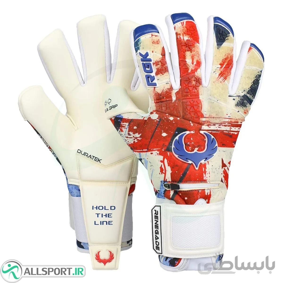 دستکش دروازه بانی آر جی Renegade GK Limited Edition Rogue Soccer Goalie Gloves Giga Grip Fingersaves