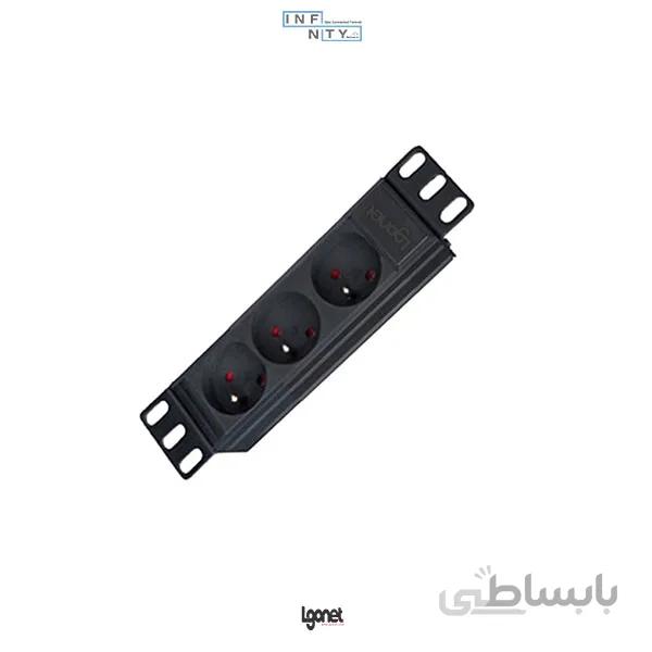پاور ماژول 3 پورت الگونت lgonet مدل LA-PP/03P