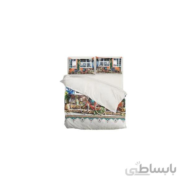 ست لحاف تکنفره ۴تکه سه بعدی king size-طرح Nostalgia