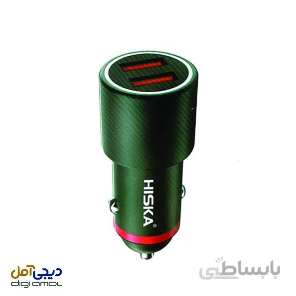 شارژر فندکی هیسکا مدل cc-307Q ا Hiska CC-307Q Quick car Charger