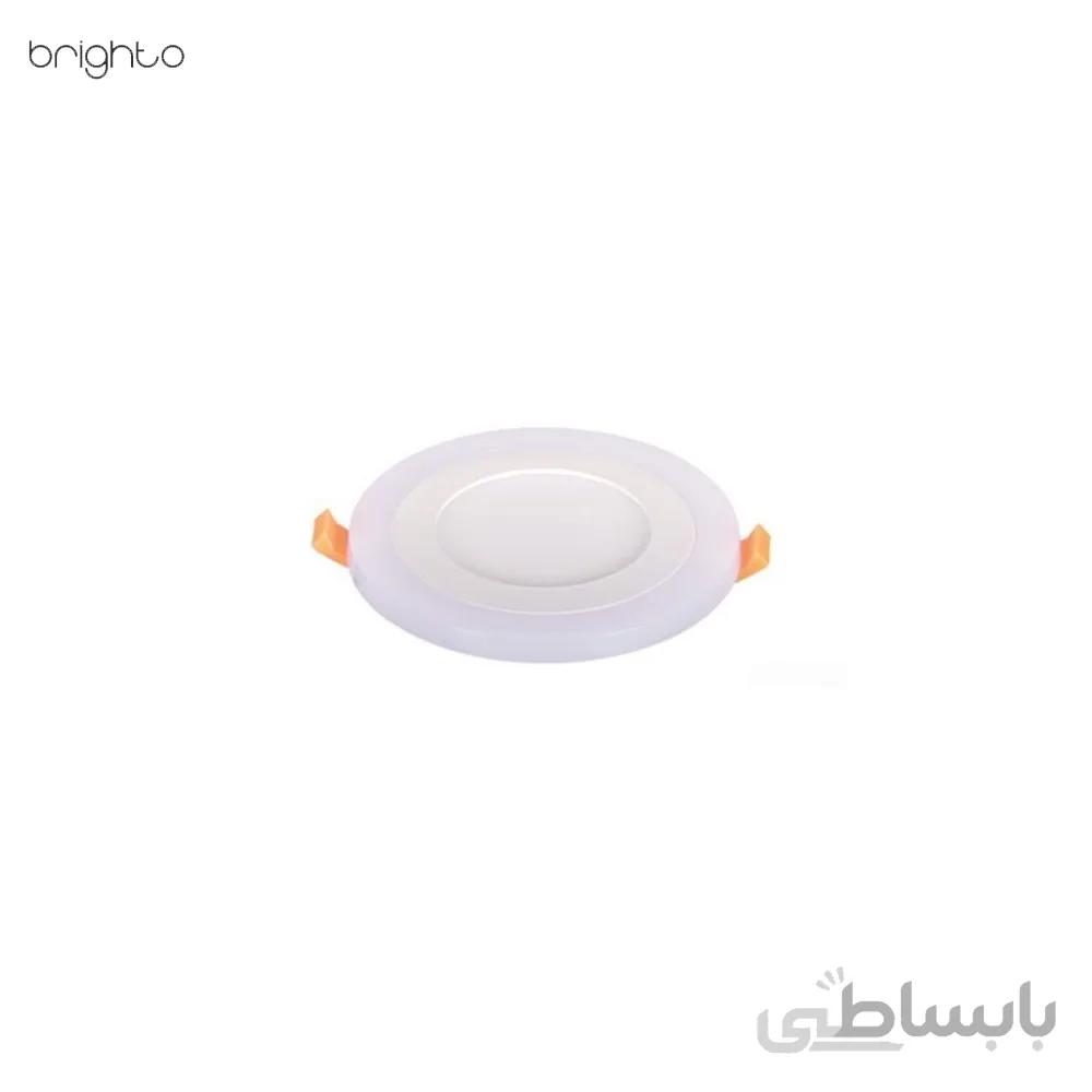 پنل SMD دو رنگ سه حالته توکار مربع 6+18 وات سان لوکس مدل P(18+6)S