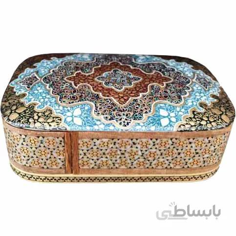 جا کارتی خاتم کاری طرح تذهيب کد LN-79