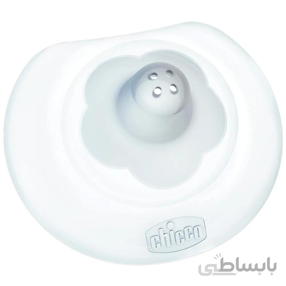 محافظ سینه سیلیکون سایز بزرگ چیکو ا Chicco Natural Feeling Silicone Nipple Shields Large 2Pcs