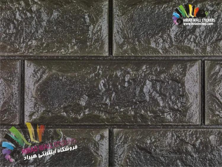 دیوارپوش فومی پشت چسبدار طرح آجر خاکستری کد FB-Gray