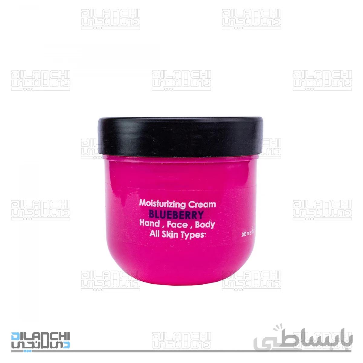 کرم دست و صورت و بدن پانا مدل Blueberry حجم 200 میلی لیتر