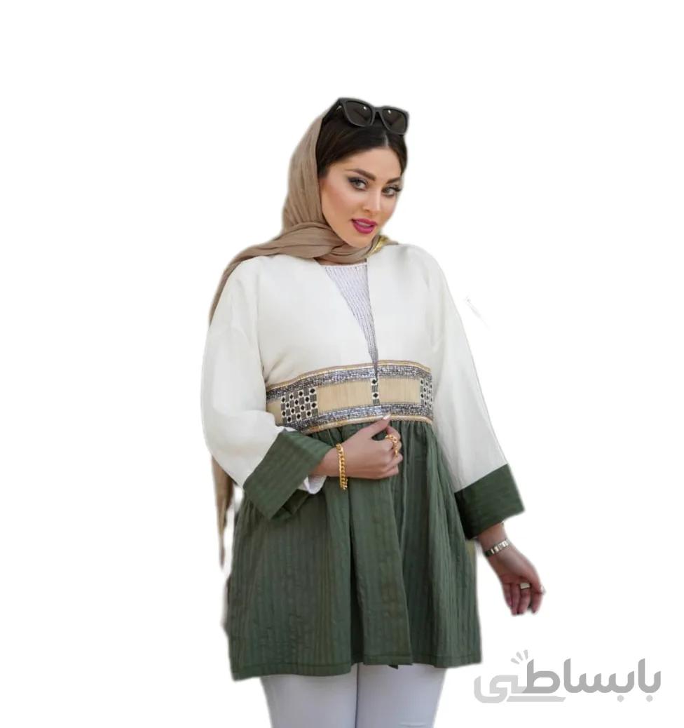 مانتو عروسکی الیسا سایز 36 تا 46