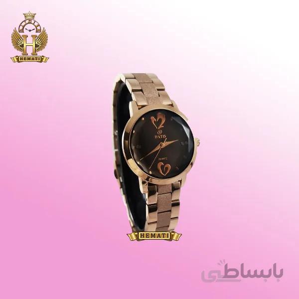 ساعت زنانه داتیس مدل Datis D8368CL رزگلد (شیشه کافی)