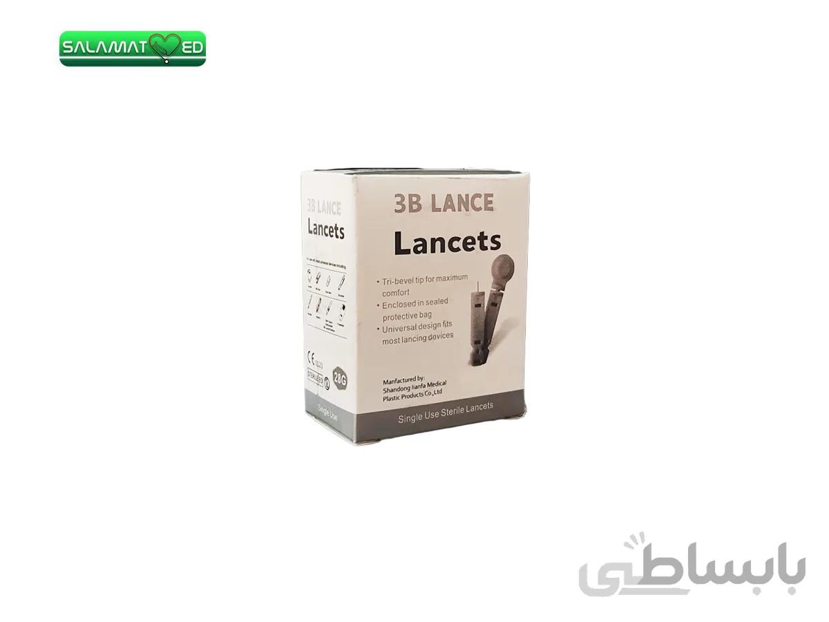 لانست دو پر 3B LANCE بسته 100 عددی