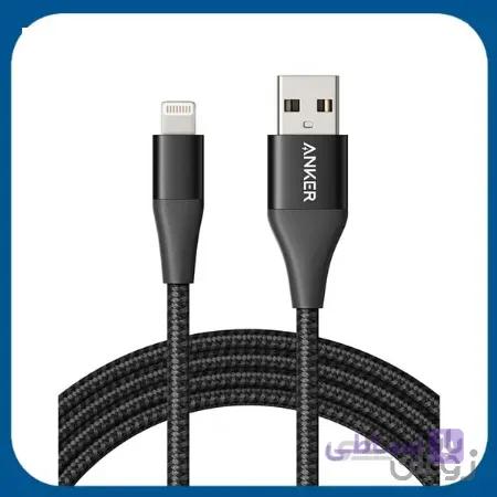 کابل تبدیل USB به لایتنینگ انکر Anker مدل  Power Line+ ll A8452