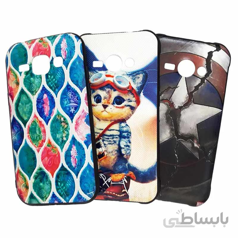 قاب طرح دار گوشی سامسونگ J1 ACE