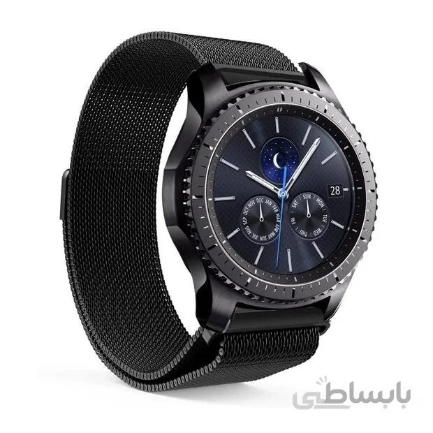 بند فلزی ساعت سامسونگ Galaxy Watch 46 مدل میلانس Milanese 22mm