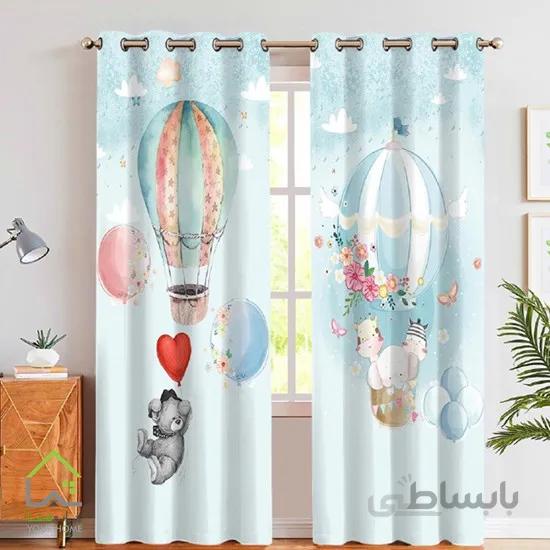 پرده اتاق کودک کارتونی