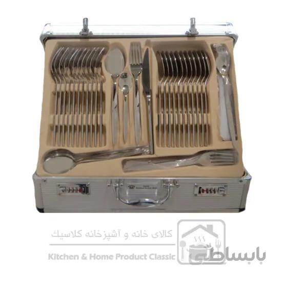 سرویس قاشق و چنگال اس جی ۱۶۱ پارچه مدل هایزن