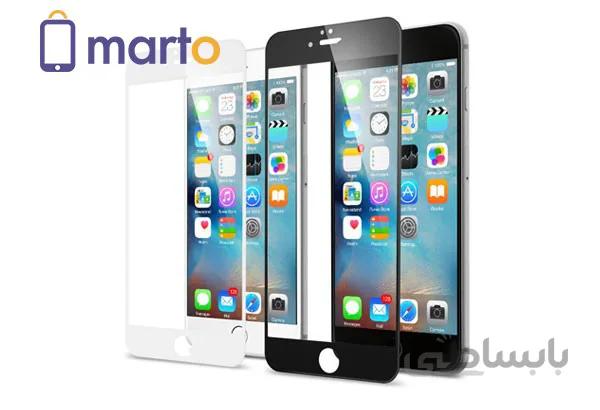 محافظ صفحه نمايش شیشه ای مناسب براي گوشي اپل iPhone 6s ا Clear screen protector for Apple iPhone 6s