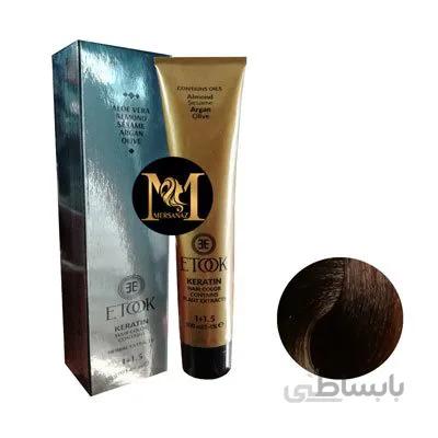 رنگ مو ايتوك شماره 6.0 حجم 100 ميلي ليتر رنگ بلوند تيره
