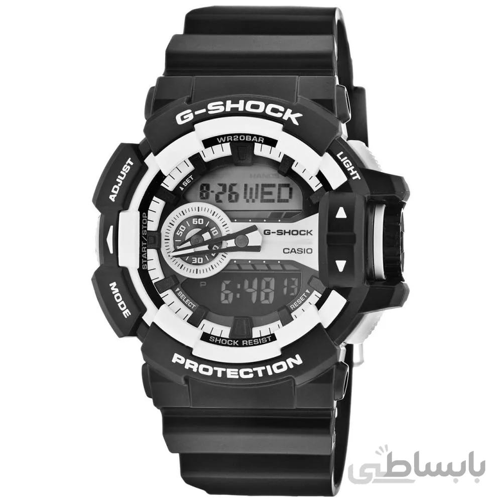 ساعت عقربه ای دیجیتال مردانه CASIO ا Casio Watch G-Shock GA-400-1ADR