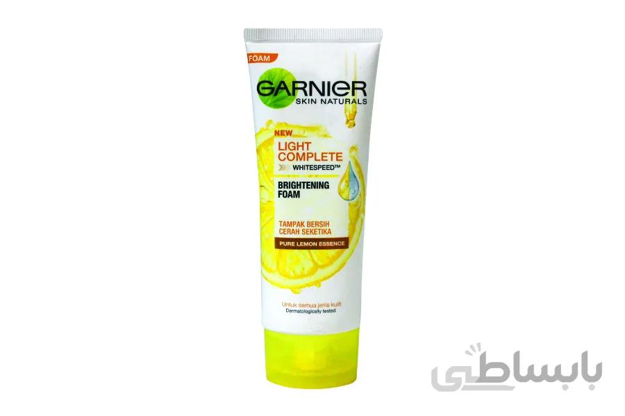 فوم شستشوی لیمو گارنیر Light Complete Brightening Pure Lemon