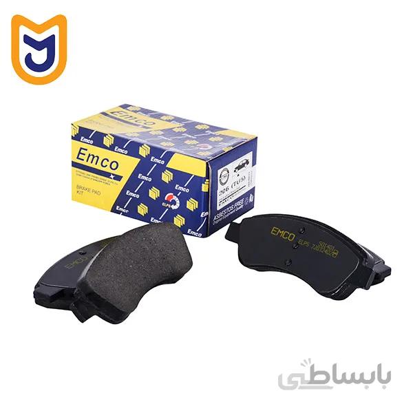 لنت ترمز جلو امکو مدل 95511113 مناسب پژو 207 (مدل های 88 تا 91)