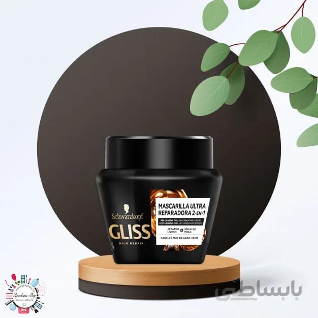 ماسک موی آسیب دیده و خشک گلیس مدل Ultimate Repair حجم 300 میل