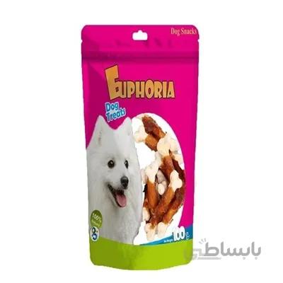 تشویقی کلسیم مدل استخوان Euphoria مخصوص سگ - 100 گرم