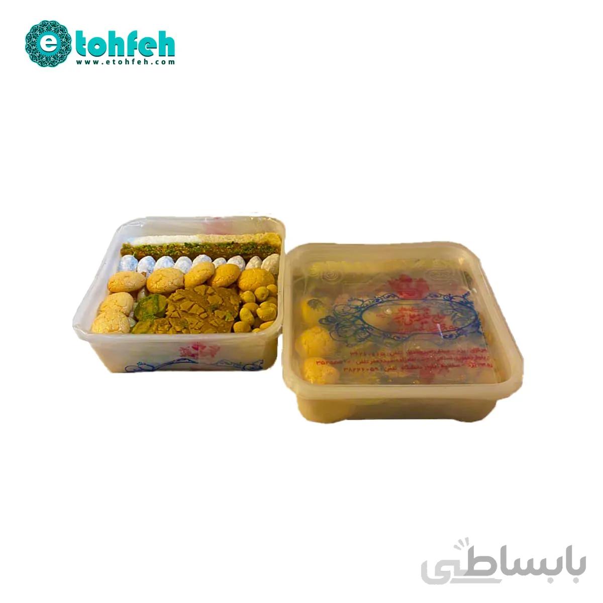 شیرینی مخلوط نازک