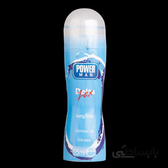 ژل تاخیری پاورمن دلتا دارو ایجاد تاخیر در انزال 65 میلی گرم Powe Man long time Delta Darou 65ml