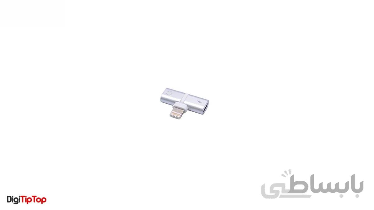 تبدیل آیفون مدل GD-CT13 ا 2in1 LIGHTNING CONNECTER