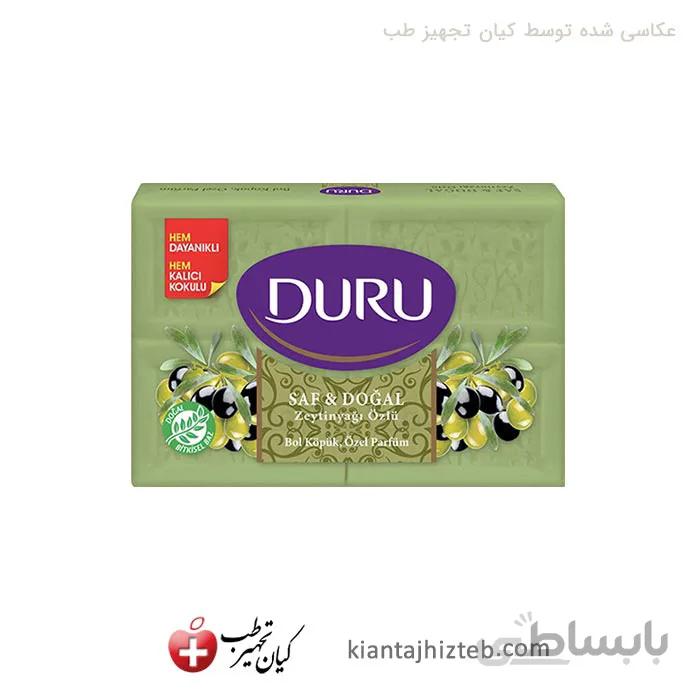 صابون حمام Duru حاوی روغن زیتون طبیعی 150 گرم بسته 4 عددی