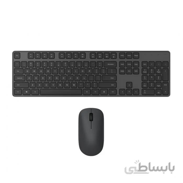 کیبورد و ماوس بی سیم شیائومی مدل WXJS01YM ا Xiaomi Mi Wireless Mouse Keyboard Set WXJS01YM