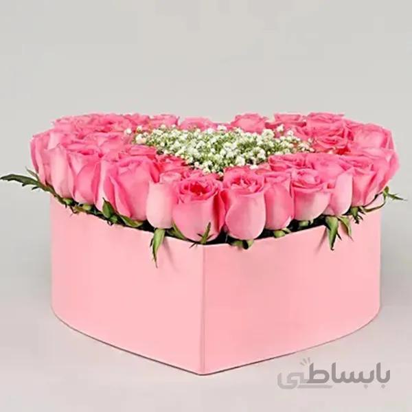 باکس گل قلب