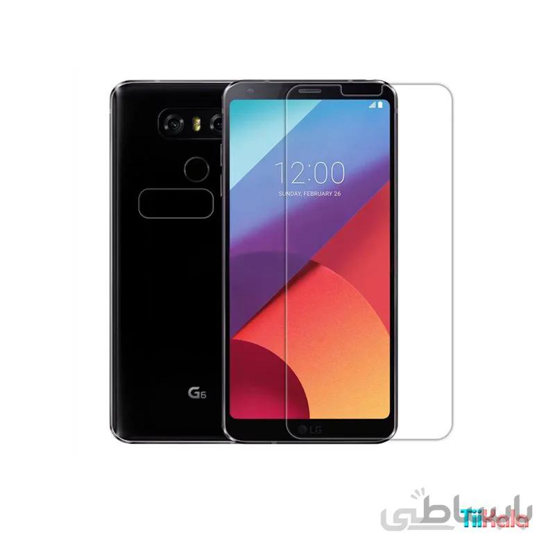 محافظ صفحه نمایش شیشه ای مناسب برای موبایل ال جی G6