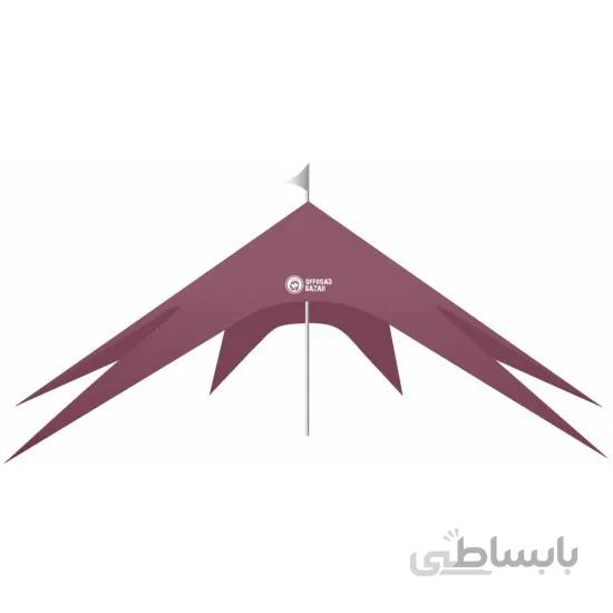 سایبان مدل Offroad Bazar - Adventure 10 m / Purple