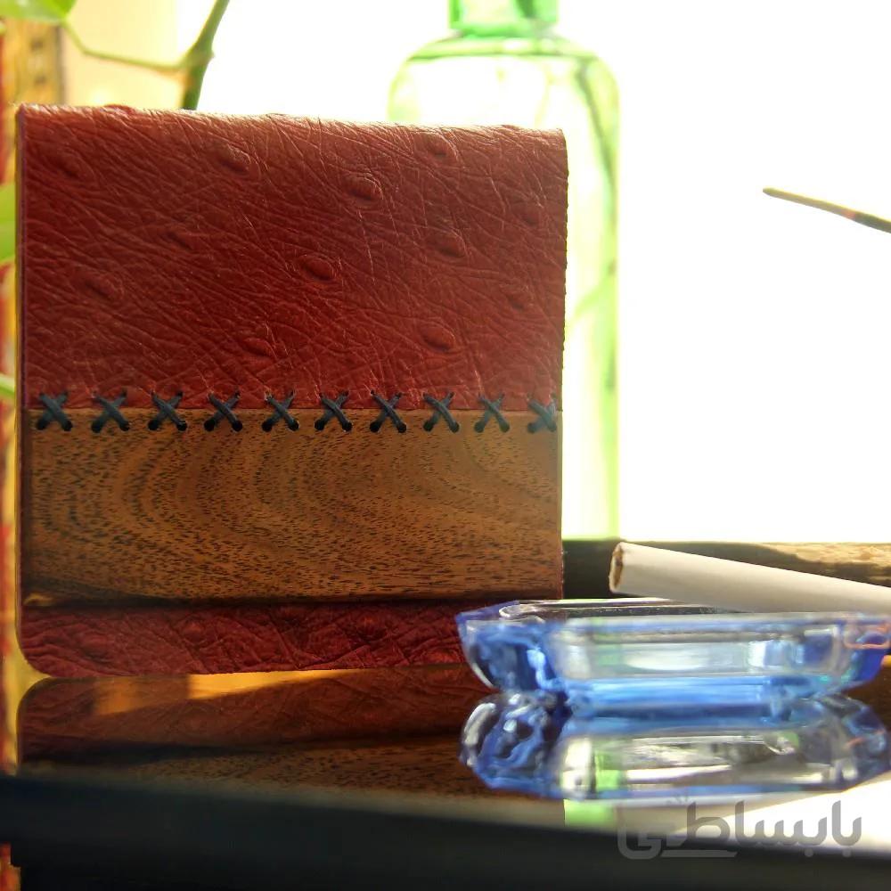کیف حصیری چرم ا Cigarette holder bag