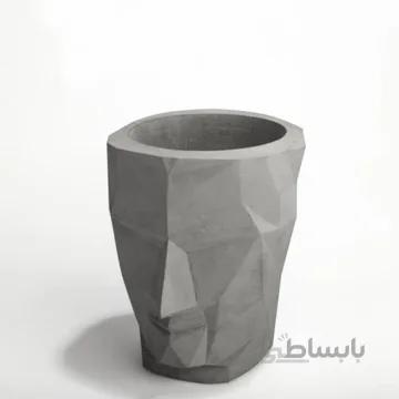 گلدان بتنی طرح آیرون من