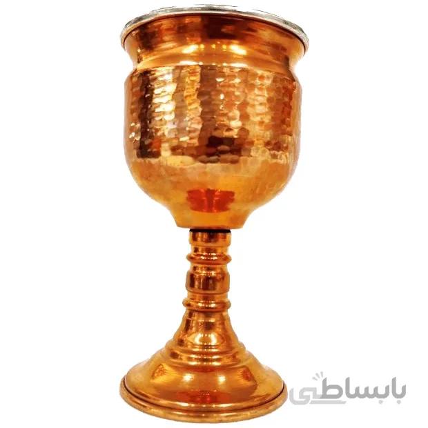جام مسی ارتفاع 14 سانتی متر کد JAM 03