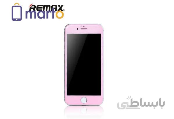 محافظ صفحه نمایش شیشه ای ریمکس مدل Color مناسب برای گوشی اپل iPhone 6 / 6s ا Remax tempered glass COLOR series Full Screen iPhone 6 / 6s