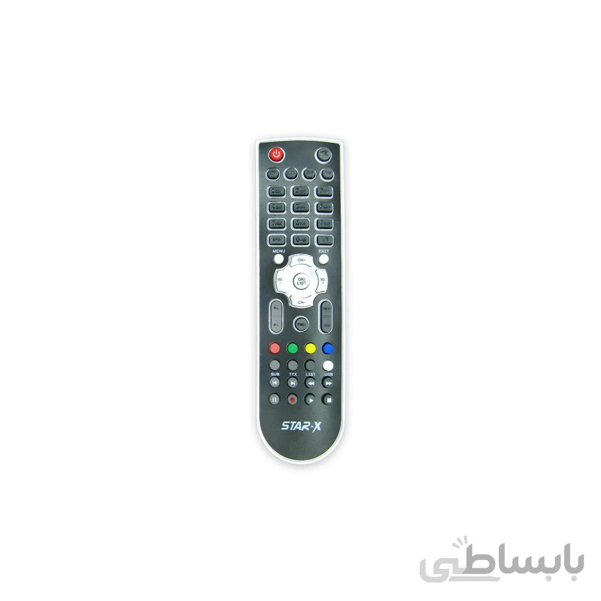 کنترل رسیور استار ایکس star x طرح 2525 کلید سفید