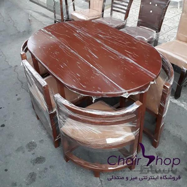 میز و صندلی ناهارخوری کمجا کد 5050