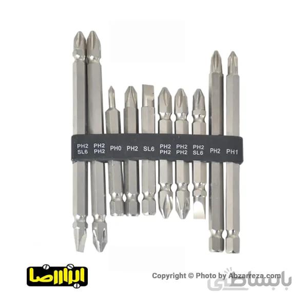 ست 10 عددی سری پیچ گوشتی میکس مدل M-10SCB