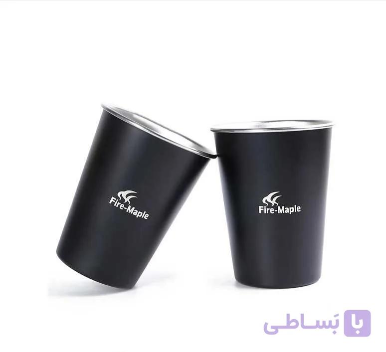 لیوان استیل دو عددی فایرمپل مدل انتارکتی