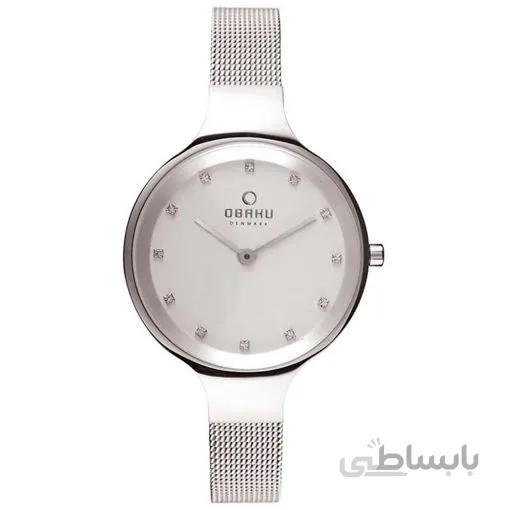 ساعت مچی زنانه اباکو Obaku اورجینال مدل *V173LXCIMC
