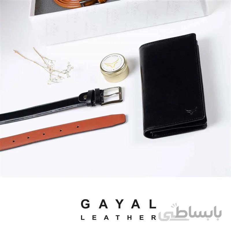 ست زنانه گَیال چرم S20 مشکی