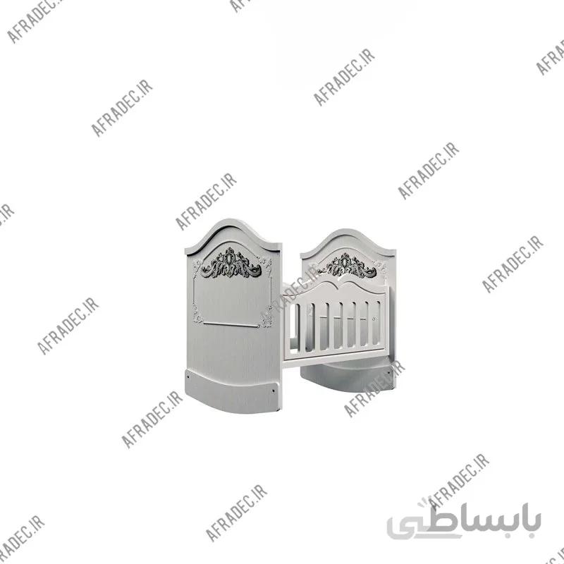 تخت خواب نوزاد مدل برلیانس